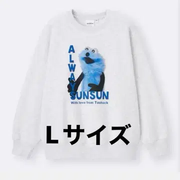 GU 헤비웨이트 맨투맨 풀오버 퍼펫 사이즈 L