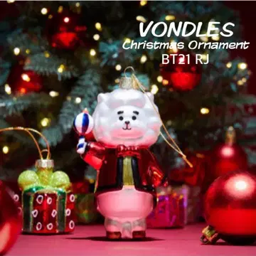 BT21 VONDELS 오너먼트 크리스마스 RJ