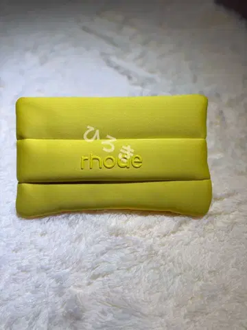 rhode 버블백 썸머 파우치 레몬 미사용 새상품