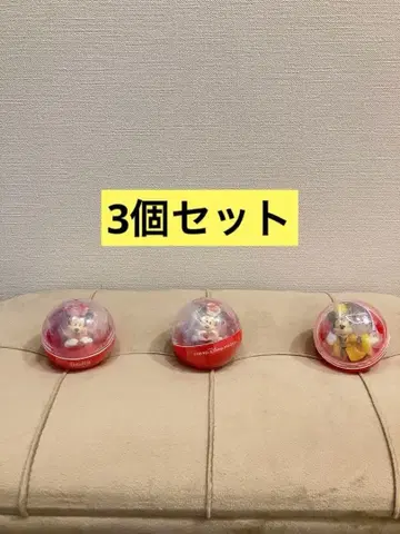 디즈니 미니 캡슐 토이 3개 세트