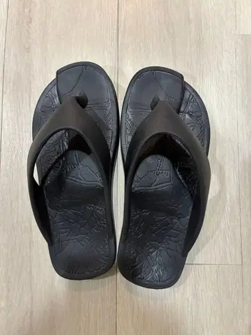 락바키 Racbaki 이지 샌들 슬림 블랙 S 사이즈