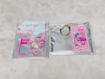 포켓몬 PRONTO 프로토 님피아 아크릴 키링 클리어 카드