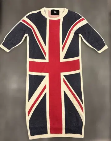 바니스뉴욕 구매 D&G 영국 국기 반팔 니트