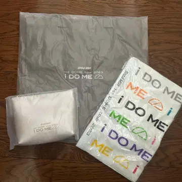 SnowMan 2023 i DO ME 타월 백 파우치 3종 세트