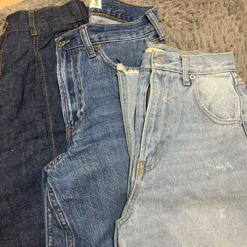 데님 팬츠 3종 세트