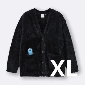 GU 오버 사이즈 가디건 퍼펫 스 XL