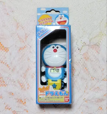 미사용 새상품 캐러치! 도라에몽 디지털 시계 반다이