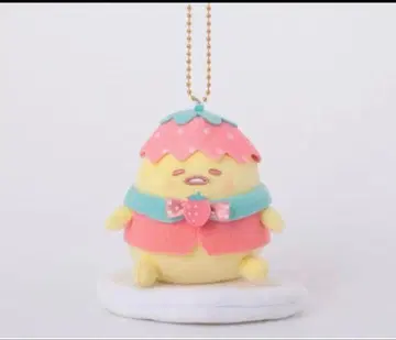 새상품 산리오 구데타마 딸기 티크 봉제 인형 마스코트