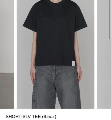 HYKE SHORT-SLV TEE (6.5oz)