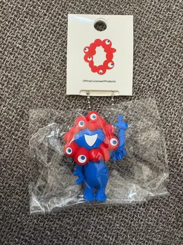 볼체인 부착 PVC 마스코트 미야쿠미야쿠 만박