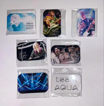 Aqua Timez 온라인 복권 캔뱃지 컴프 세트