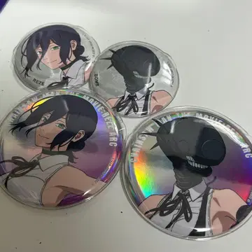 [레제] 체인소 맨 대교류전 베이스야드 도쿄 캔뱃지 세트