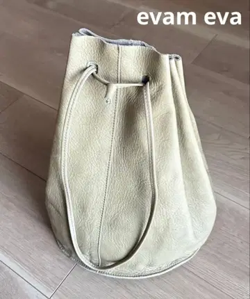 미사용 evam eva 복조리 가죽 백