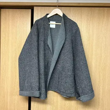 Lui's 헤링본 가디건 그레이