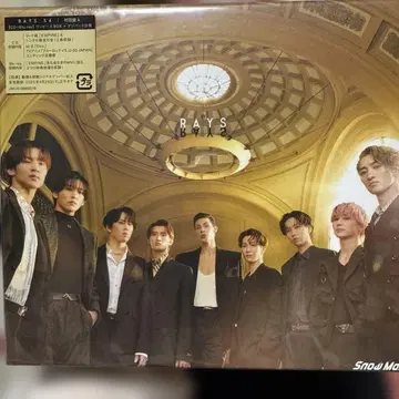 RAYS 초회반 A 미개봉 CD, 블루레이