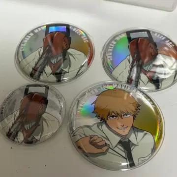 [ 덴지 ] 체인소 맨 대교류전 베이스 야드 도쿄 캔뱃지 세트