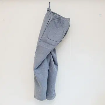 유니클로 맨투맨 와이드 팬츠 그레이