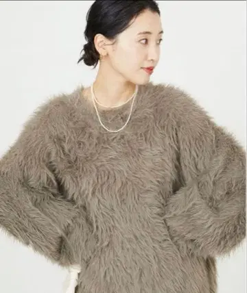 프릭스스토어 페더얀 샤기 니트 풀오버