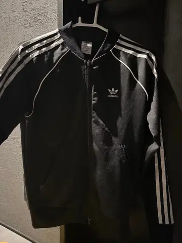adidas 블랙 집업 자켓