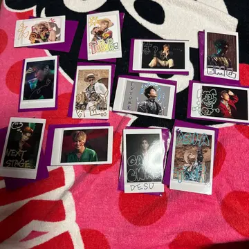 이와타 타카노리 스티커 카드 12종 세트