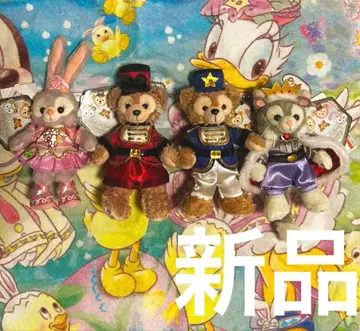 호두까기 인형 봉제 인형 배지 4체 세트