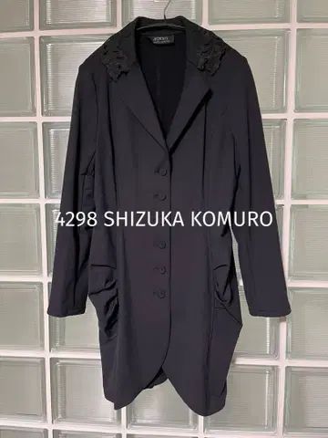 [ 4298 SHIZUKA KOMURO ] 자켓 코트 40 블랙