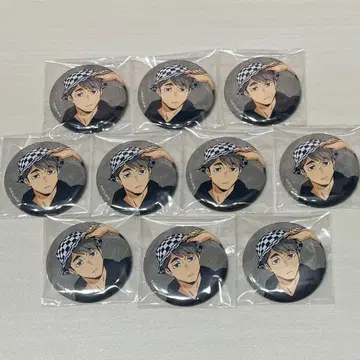 하이큐 토부 동물공원 캔뱃지 미야 오사무