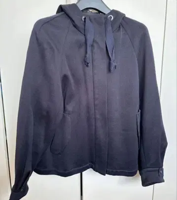 ebure 네이비 후드 부착 자켓 36