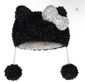 USJ 팬캡 키티 블랙