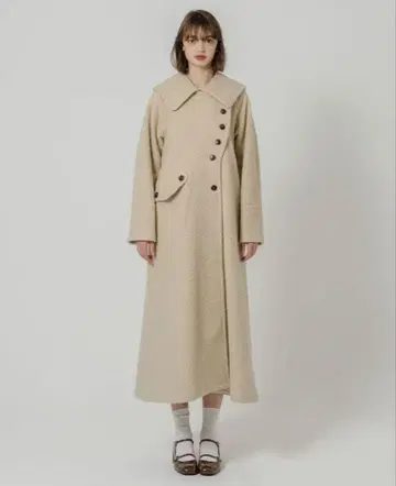 eaphi 웨스턴 롱 코트 베이지