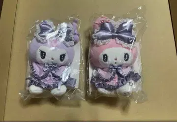 마이멜로디 & 쿠로미 봉제 인형