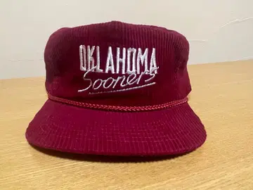 Oklahoma Sooners 코듀로이 캡 80s 90s