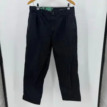 VOLCOM 블랙 치노 팬츠 32인치