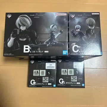 니어 오토마타 제일복권 B상 C상 덤으로 G상 2점