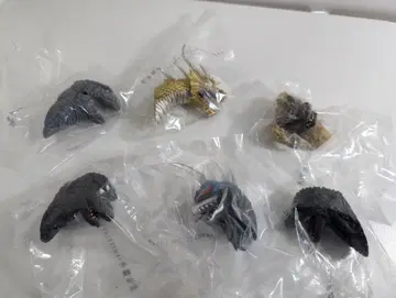 제일복권 고질라 대괴수열전G 몬스터 헤드 마그넷 세트