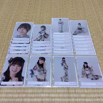 사쿠라자카46 유카타 2024 브로마이드 묶음 판매