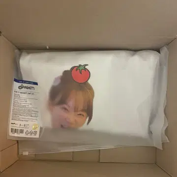 [ 미개봉 새상품 ] LESSERAFIM SPAGHETTI 셔츠