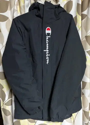 Champion 블랙 나일론 자켓 M