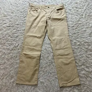 나노 유니버스 코튼 팬츠 캐주얼 크롭 팬츠 치노 팬츠 로우라이즈