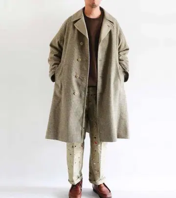 KAPTAIN SUNSHINE 리버서블 체스터 코트