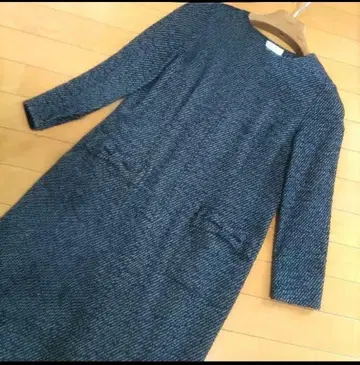 레리안 트위드 리본 모티브 원피스