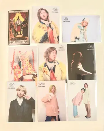 Mrs. GREEN APPLE 후지사와 료카 포토 카드 8장 스티커 세트