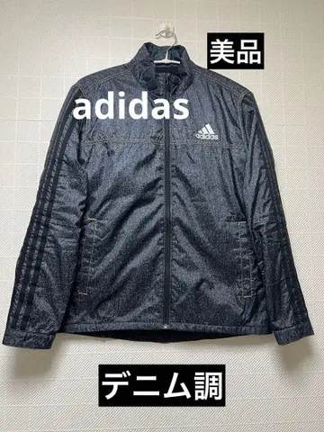 새상품급 아디다스 adidas 점퍼 바람막이 데님풍