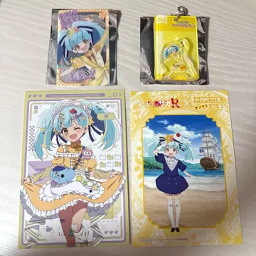 극장판 좀비랜드사가 호시카와 릴리 클리어 카드 블리스터 키링