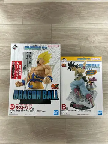 [ 미개봉 새상품 ] 드래곤볼 제일복권 라스트 원상 B상 세트