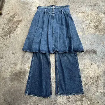 스커트 팬츠 청바지 punk 본지티
