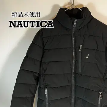 미사용 새상품 NAUTICA 패딩 자켓 자수 로고 내수성 내풍