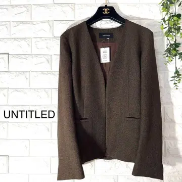 새상품 UNTITLED 노카라 자켓 언타이틀 자켓 현행 택