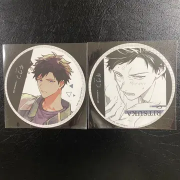 기븐 우에노야마 리츠카 애니메이트 카페 코스터 2장 세트