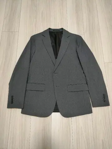 GU 셋업 테일러드 자켓, 테이퍼드 트라우저 그레이 S 사이즈